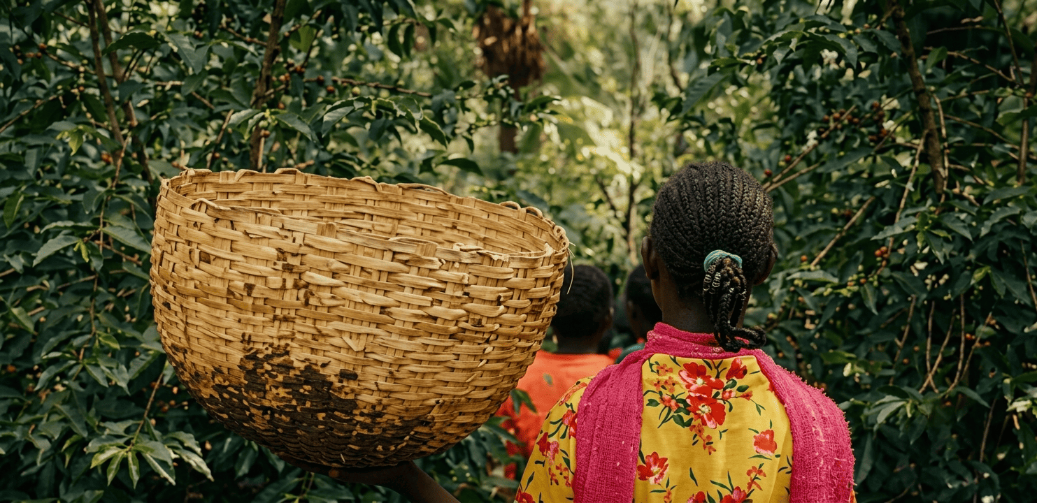 DAYE Bensa Coffee Farm Documentary production still
